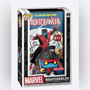 NIB Funko Pop! Comic Covers - #49 Marvel Nightcrawler - Target Exclusive